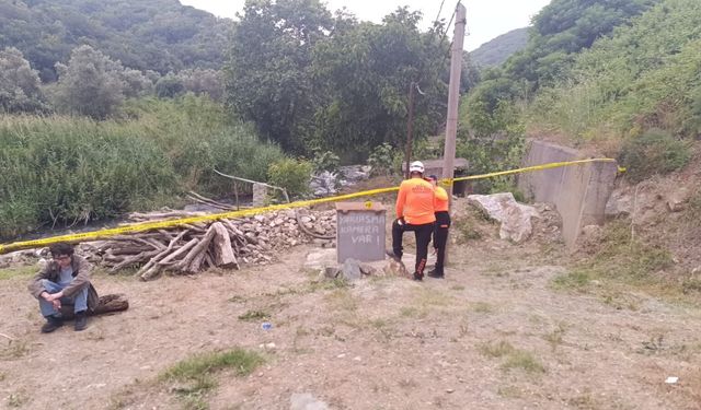 Kaybolan kişinin cesedi dere yatağında bulundu (Video)