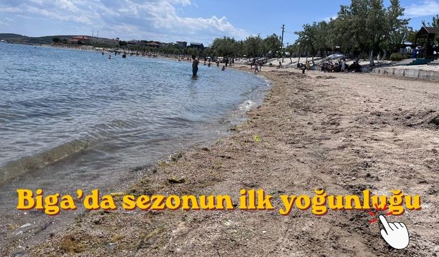 Biga’da sezonun ilk yoğunluğu