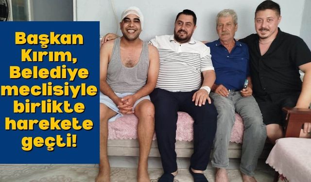 Başkan Kırım, Belediye meclisiyle birlikte harekete geçti!