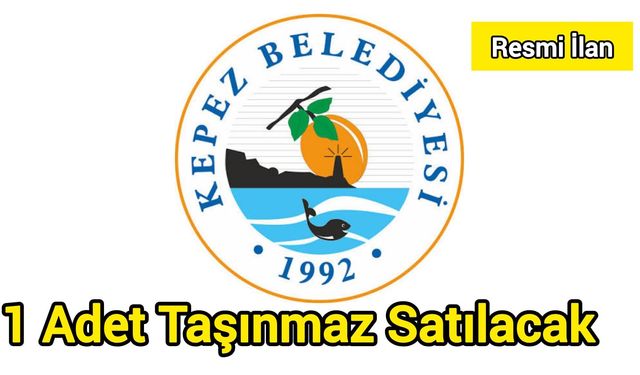1 Adet Taşınmaz Satılacak