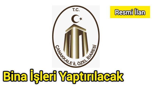 Bina İşleri Yaptırılacak