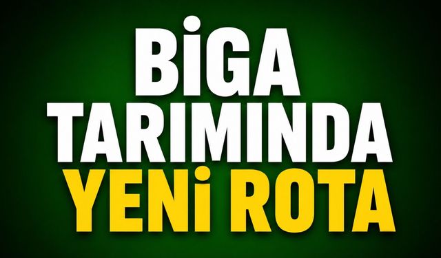 Biga tarımında yeni rota
