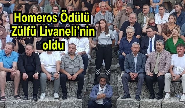Homeros Ödülü Zülfü Livaneli’nin oldu