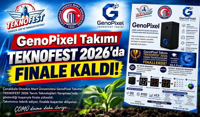 GenoPixel Takımı TEKNOFEST 2026’da Finale Kaldı