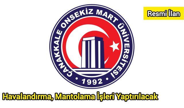 Havalandırma, Mantolama İşleri Yaptırılacak