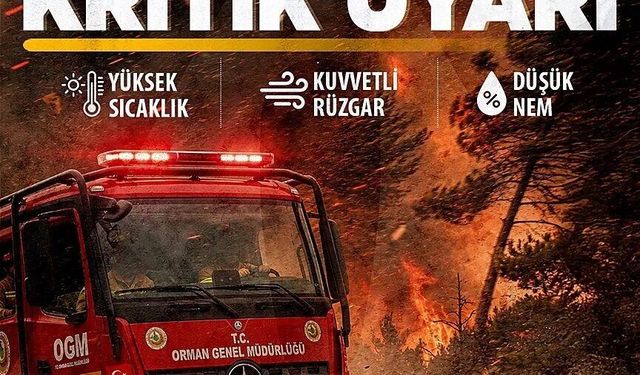 Biga'da ateş yakmayın! Bakan Yumaklı'dan hayati uyarı