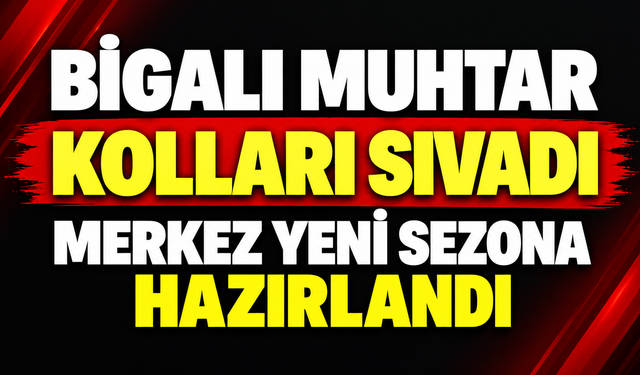 Bigalılar köfte, su-çekirdek ve tatlı standı için başvurular başladı