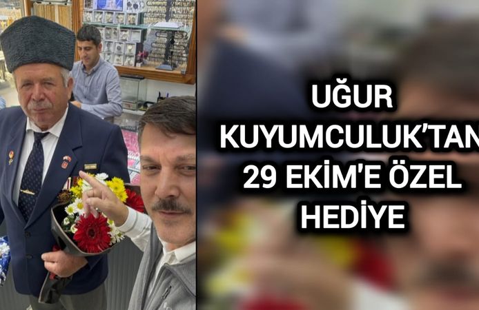 Uğur Kuyumculuk’tan 29 Ekim'e Özel Hediye