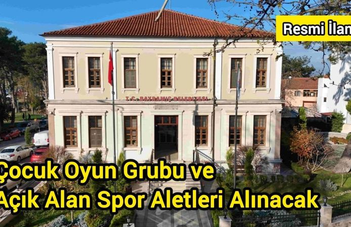 Çocuk Oyun Grubu ve Açık Alan Spor Aletleri Alınacak