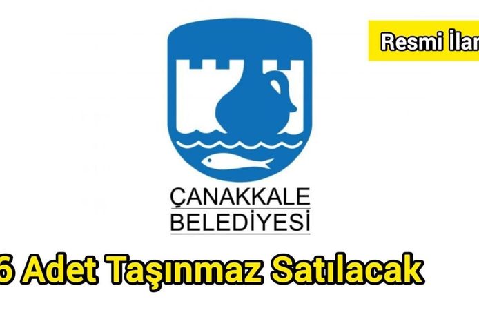 6 Adet Taşınmaz Satılacak