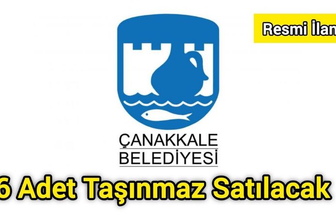 6 Adet Taşınmaz Satılacak