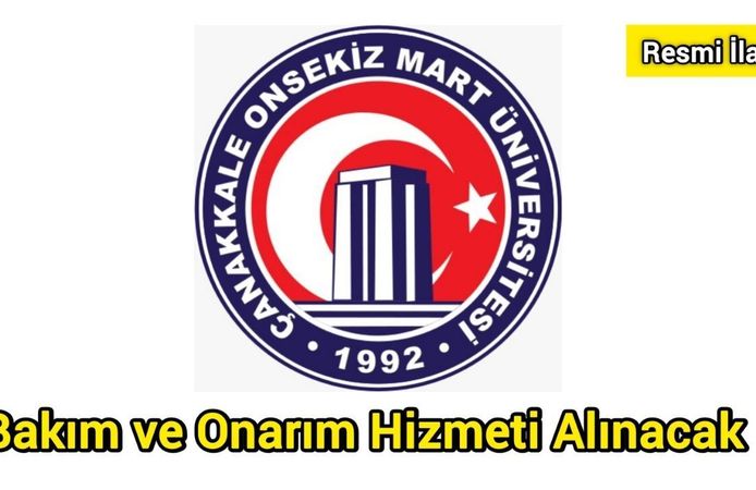 Bakım ve Onarım Hizmeti Alınacak