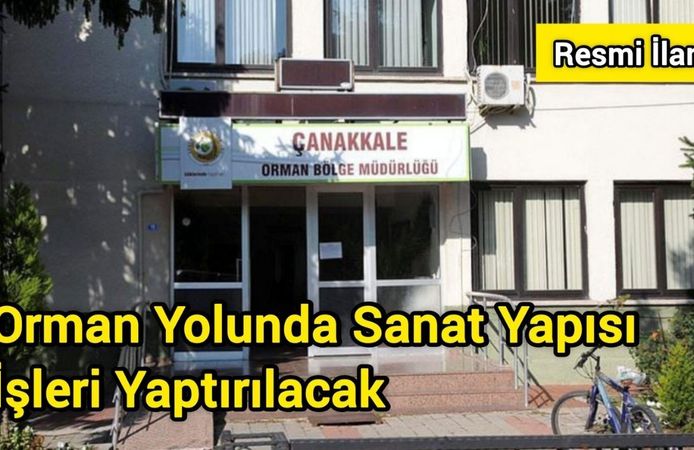 Orman Yolunda Sanat Yapısı İşleri Yaptırılacak