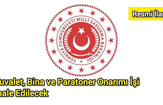 Tuvalet, Bina ve Paratoner Onarımı İşi İhale Edilecek