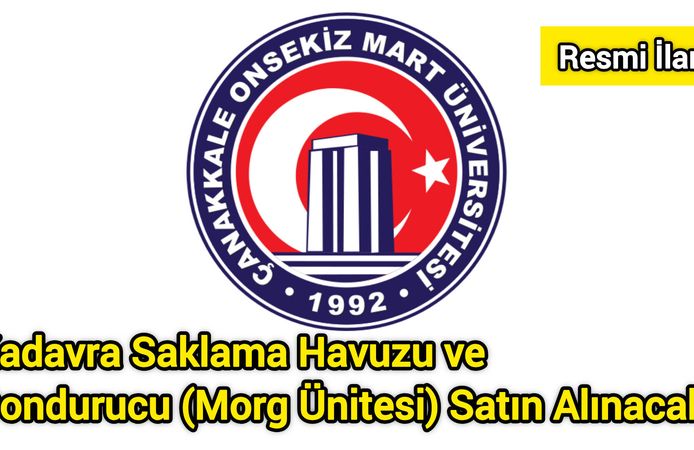 Kadavra Saklama Havuzu ve Dondurucu (Morg Ünitesi) Satın Alınacak