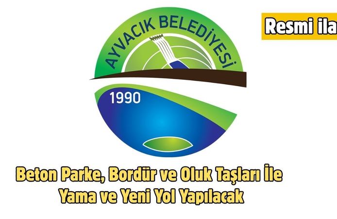 Beton Parke, Bordür ve Oluk Taşları İle Yama ve Yeni Yol Yapılacak