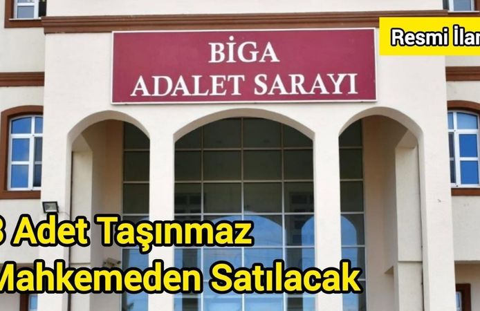 3 Adet Taşınmaz Mahkemeden Satılacak