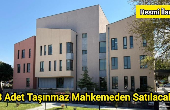3 Adet Taşınmaz Mahkemeden Satılacak