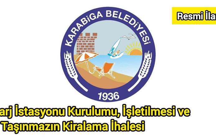 Şarj İstasyonu Kurulumu, İşletilmesi ve 3 Taşınmazın Kiralama İhalesi