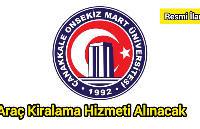 Araç Kiralama Hizmeti Alınacak