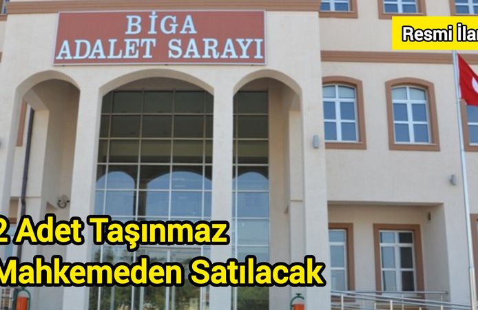 2 Adet Taşınmaz Mahkemeden Satılacak