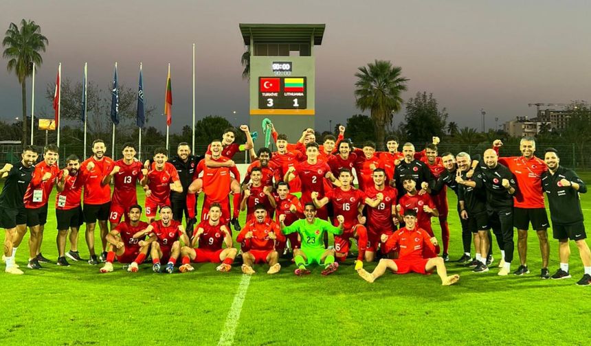 19 Yaş Altı Milli Futbol Takımı'nın Avrupa Şampiyonası'ndaki rakipleri belli oldu