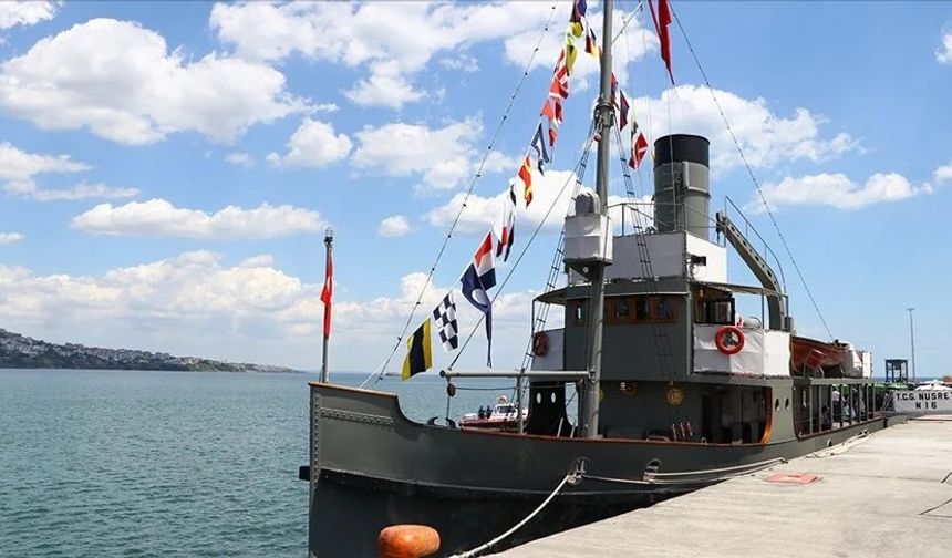TCG Nusret müze gemisi ziyarete açılacak