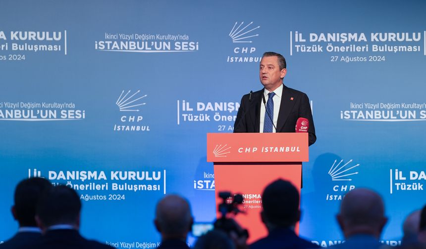 CHP Genel Başkanı Özel açıklamalarda bulundu