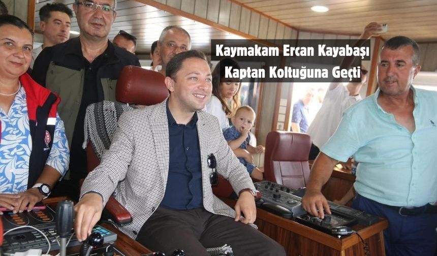 Biga Kaymakamı Ercan Kayabaşı Kaptan Koltuğuna Geçti