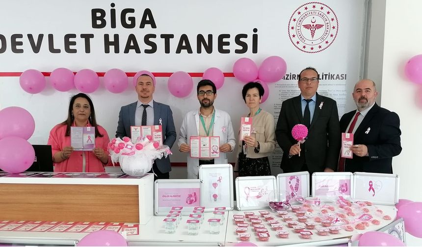 Pembe Farkındalık Biga'da