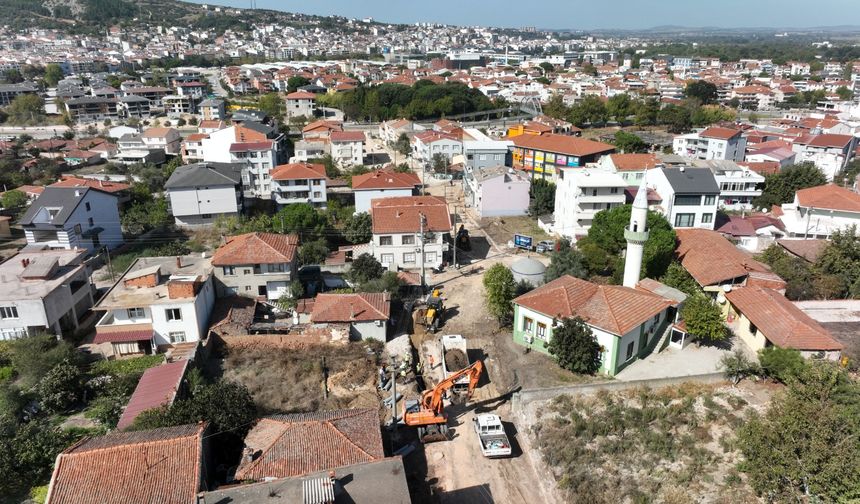 Biga Belediyesi Yeniceköy Mahallesi’nde çalışmalara hız verdi