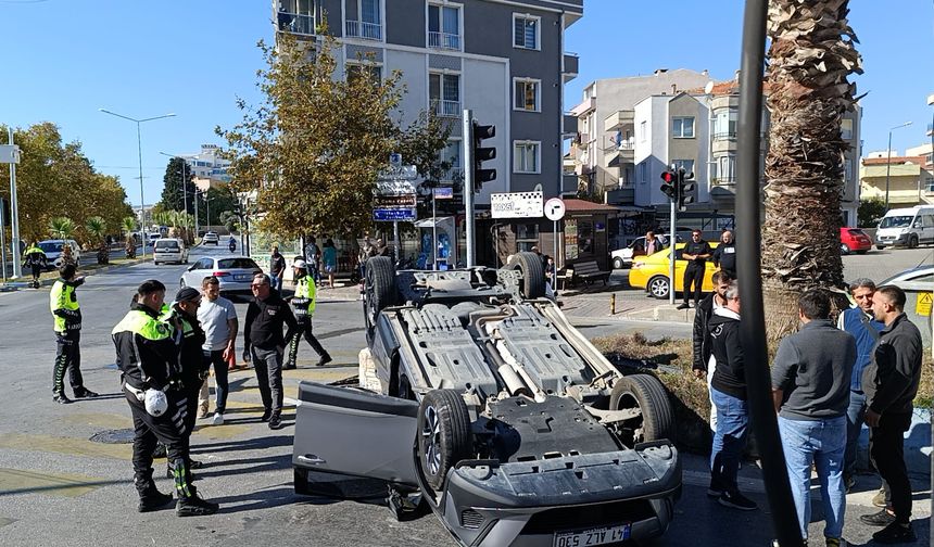 Çanakkale'de akıl almaz kaza!