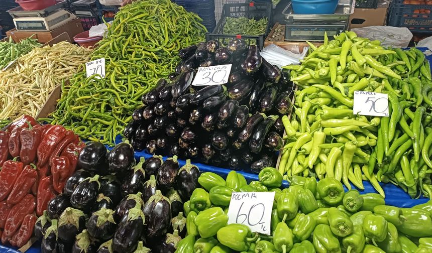 Çanakkale Biga pazarına kara kış geldi