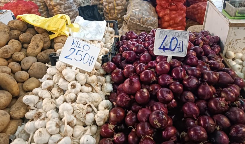 Çanakkale Biga'da Pazar Alışverişi Lüks Oldu