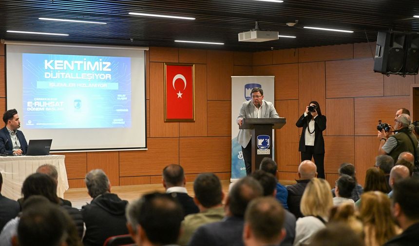 Çanakkale Belediyesi'nden "e-Ruhsat" Dönemi Başlıyor