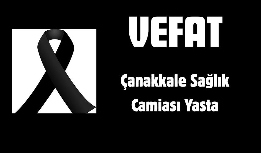 Çanakkale Sağlık Camiası Yasta