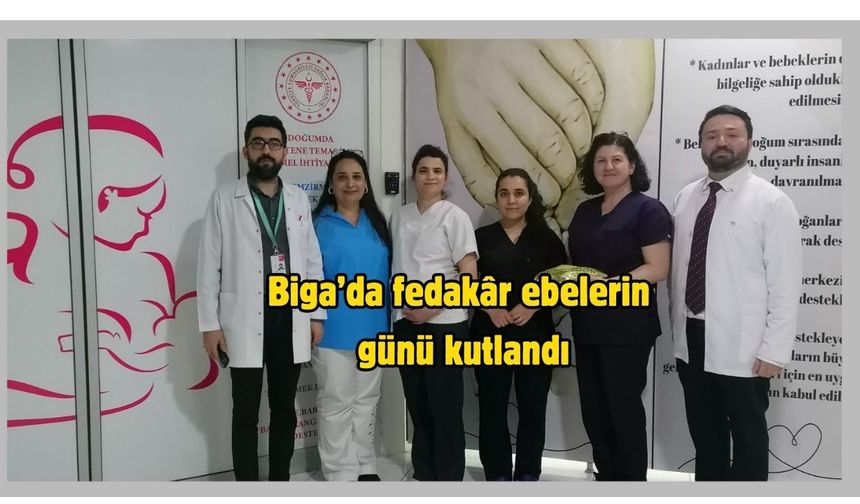 Biga’da fedakâr ebelerin günü kutlandı