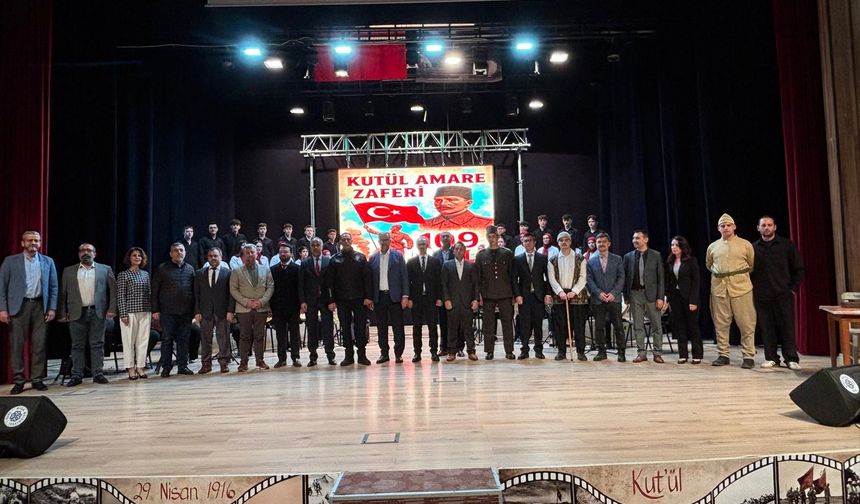 Biga'da Kut'ül Amâre Zaferi'nin 109 .Yıl Kutlama Programı Yapıldı