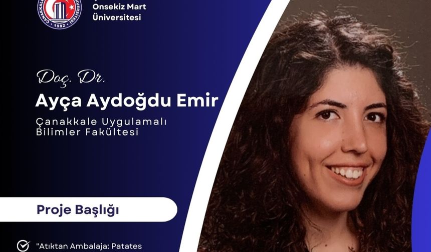 ÇOMÜ’den TÜBİTAK 1002 Başarısı: Gıda Atıklarından Biyoplastik Üretimi