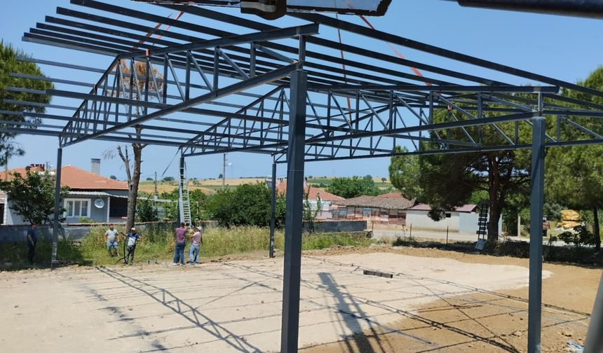 Hacıpehlivan Köyü’nde Dayanışmanın Eseri Yükseliyor