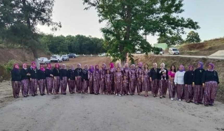 Şalvarlar giyildi, neşe yayıldı: Camialan’da ilk etkinlik