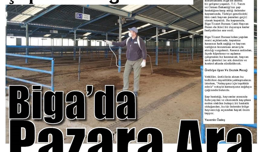 Çanakkale Biga'nın Sesi Gazetesi 2 Temmuz 2025