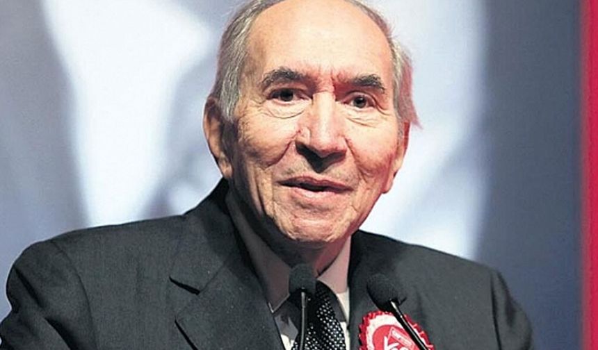 Eski CHP Genel Başkanı Altan Öymen hayatını kaybetti