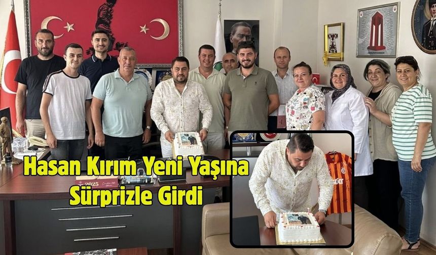 Hasan Kırım Yeni Yaşına Sürprizle Girdi