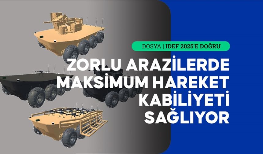 Yeni nesil insansız kara aracı oyunun kurallarını değiştirecek