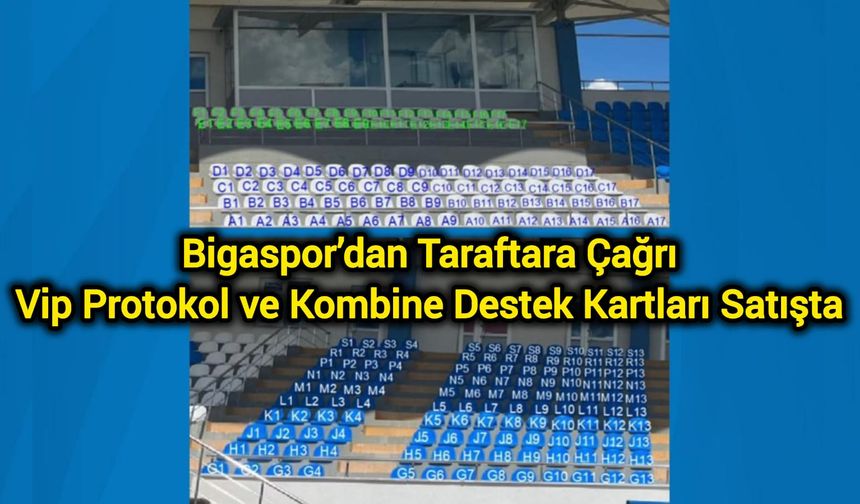 Bigaspor, şehrin takımına sahip çıkmaya davet ediyor