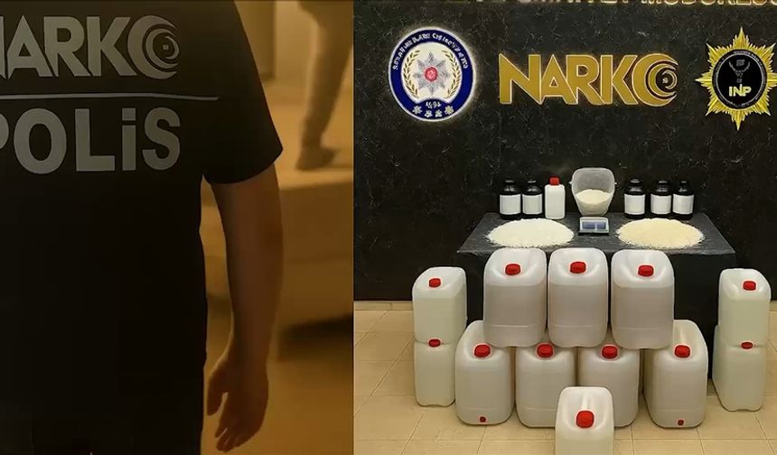 218 kilogram zehirli madde ele geçirildi