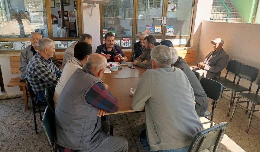 Biga'dan Eceabat'a... Tarım Müdürlüğü Üreticinin Yanında