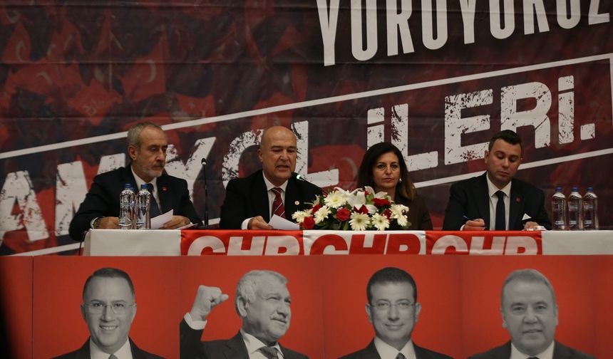 Çanakkale'de CHP'nin 39. Olağan İl Kongresi yapıldı