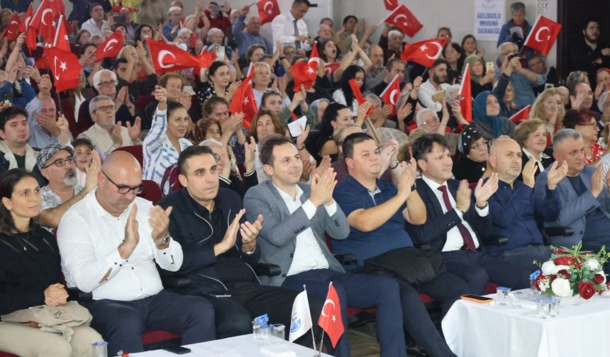 Gelibolu'da Musiki Derneği'nden konser